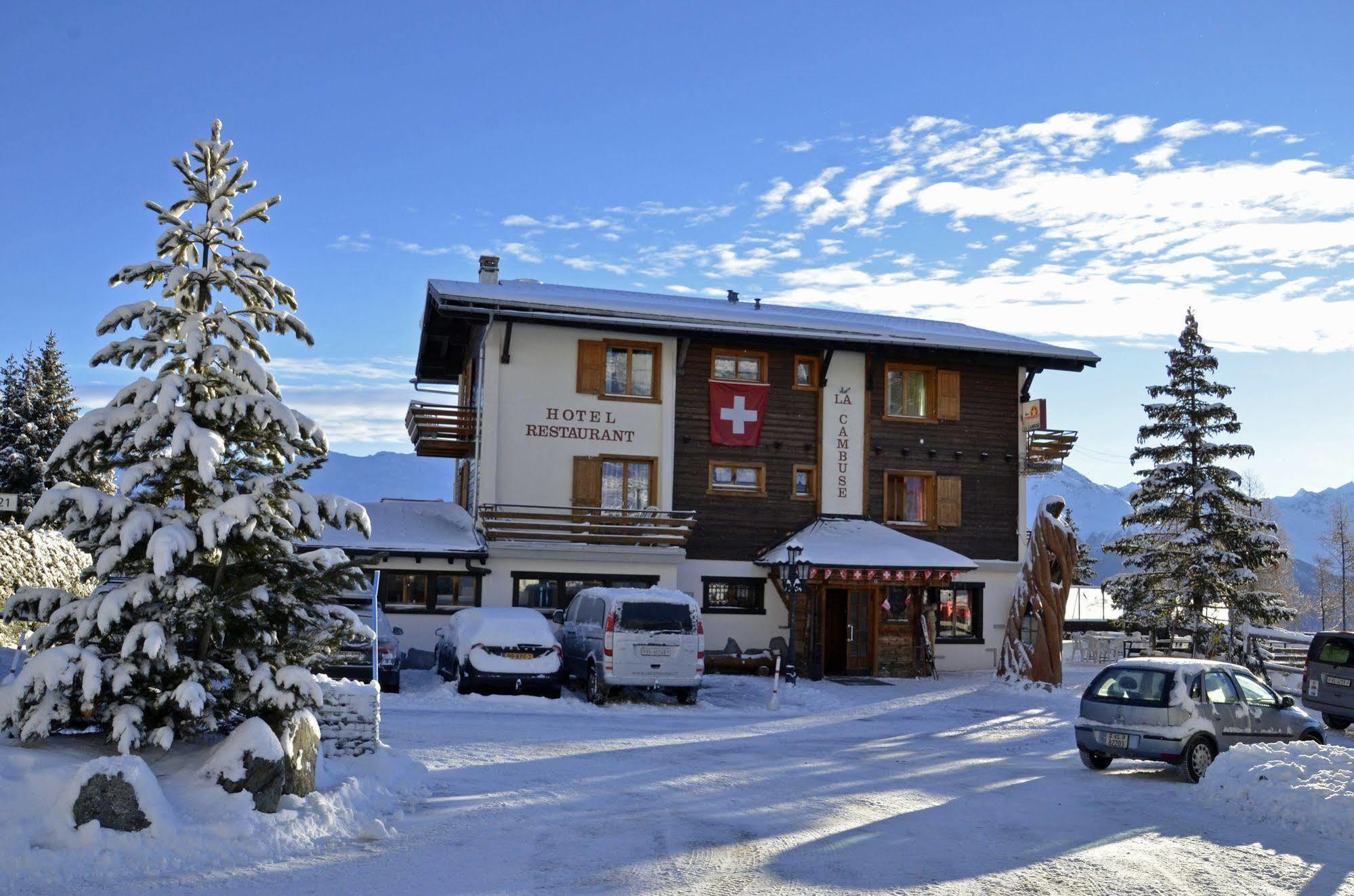 Hotel La Cambuse Les Collons Exterior photo